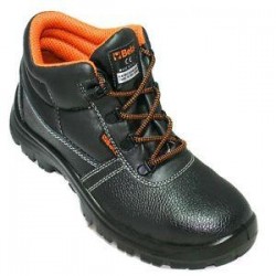 SCARPE ALTE MIS.46 IN PELLE BETA ART.7243BK